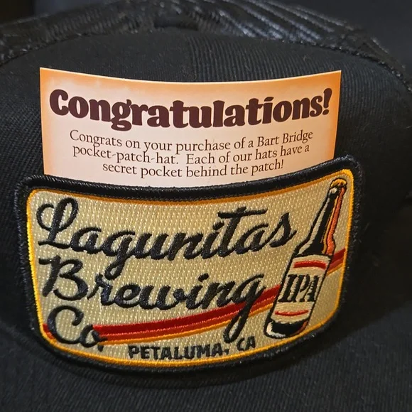NWOT Lagunitas Brewing Trucker Hat! OSFA - Picture 2 of 4